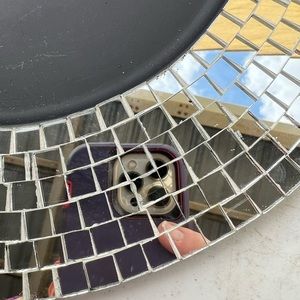 Mosaic Mirror Charger Plate-1